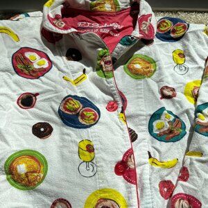 Brunch Print Flannel Pjs